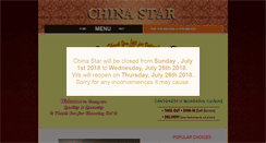 Desktop Screenshot of chinastaramesbury.com
